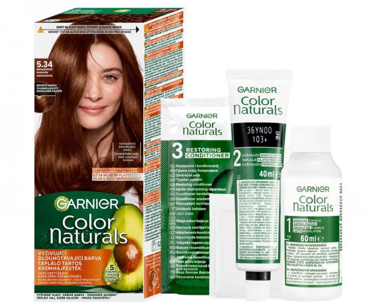 Permanentn� farba Garnier Color Naturals 5.34 mahag�nov�