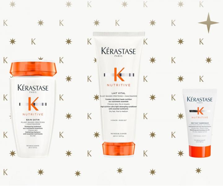 Dar�ekov� sada na hydrat�ciu such�ch vlasov K�rastase Nutritive Set