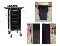 Kadern�cky voz�k Weelko Keep - �ierny - II. akos�, odreniny