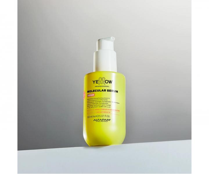 Regenera�n� posil�uj�ce bezoplachov� s�rum pre po�koden� vlasy Yellow Professional Repair Molecular Serum - 150 ml