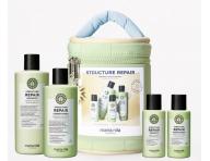 Dar�ekov� sada pre such� a po�koden� vlasy Maria Nila Structure Repair Beauty Bag + kozmetick� ta�ka zdarma
