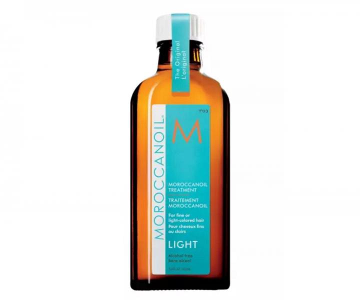�ahk� olejov� starostlivos� Moroccanoil Treatment Light - 100 ml + �amp�n a kondicion�r Moroccanoil Frizz 2x10 ml zadarmo