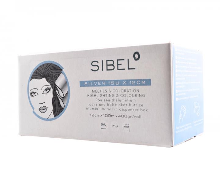 Profesion�lny kadern�cky alobal Sibel Silver - 12 cm x 100 m, 15 mikr�nov - strieborn�