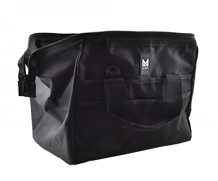 Textiln taka na nradie a prsluenstvo Moser - ierna