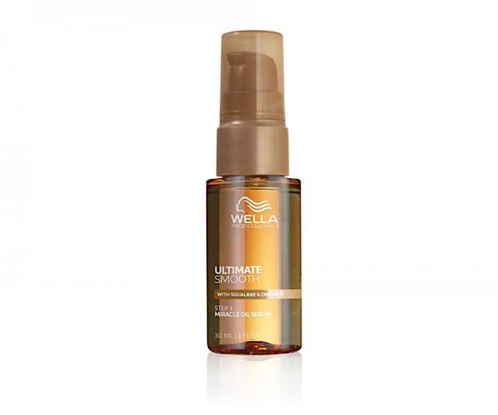 Olejov srum pre such vlasy Wella Professionals Ultimate Smooth Miracle Oil Serum - 30 ml