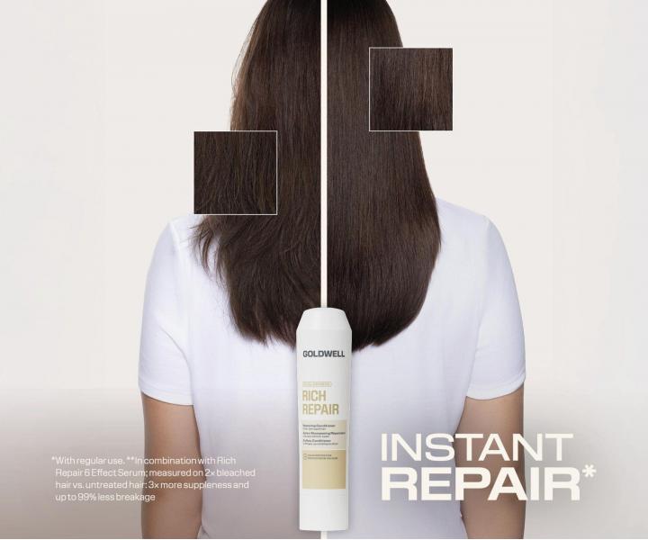 Rad pre such� a po�koden� vlasy Goldwell Dualsenses Rich Repair