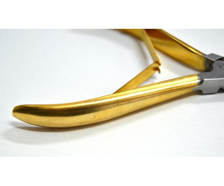 Klie�te Detail DHS-TN-2026 - 108 mm, pozl�ten� - II.akos�, nerovnomern� farba