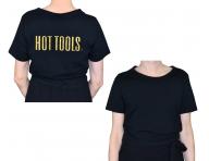 D�mske crop top tri�ko Hot Tools - �ierne, XL (bonus)