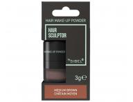 P�der na zakrytie odrastov a �ed�n Sibel Hair Make-up Powder - stredne hned�, 3 g