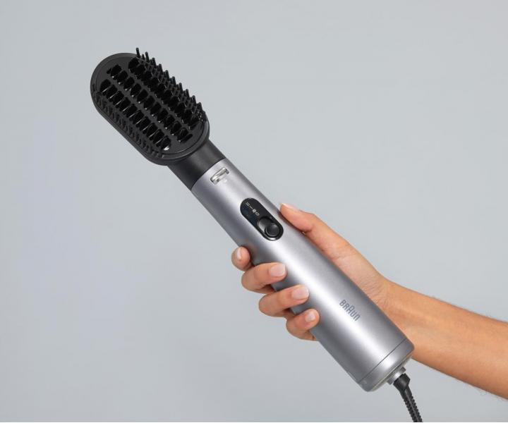 Teplovzdu�n� kefa na vlasy Braun AS430 - 1000 W, strieborn�