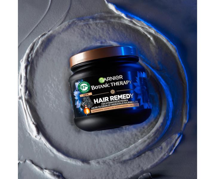 Hydrata�n� maska na mastn� vlasy Garnier Botanic Therapy Hair Remedy Magnetic Charcoal - 340 ml