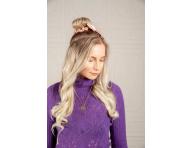 Ozdobn pirlov gumika s maou Invsibobble Scrunchie Slim Ballerina Bow - ruov