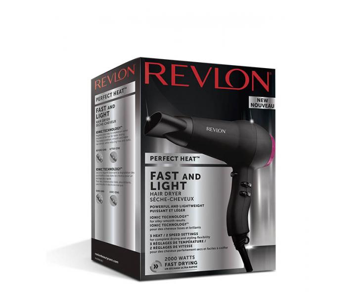 Fn va vlasy Revlon Perfect Heat Fast and Light - 2000 W