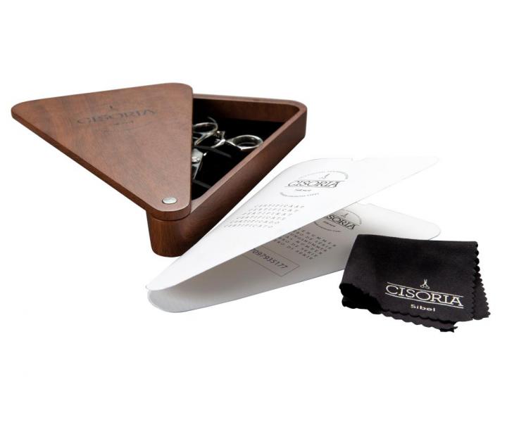 Kaderncke nonice Sibel Cisoria Luxury OE550 5,5"- strieborn