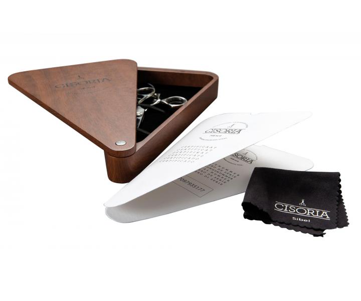 Kaderncke nonice Sibel Cisoria Luxury O550 5,5"- strieborn