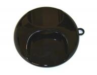 Kruhov zrkadlo Mila Technic - 28 cm, ierne