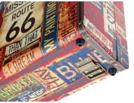 Kaderncky kufor Sibel Vintage Route 66