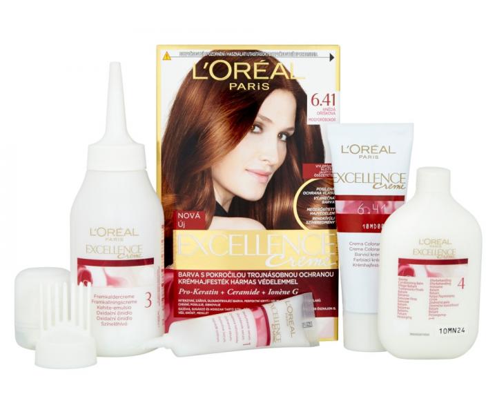 Permanentn farba Loral Excellence 6.41 hned oriekov