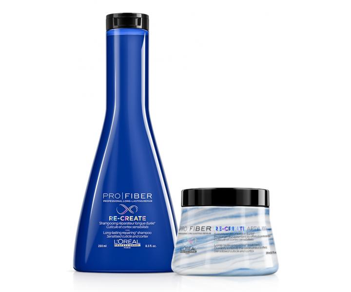 Dar�ekov� sada pre scitliven� vlasy Lor�al Pro Fiber Re-Create