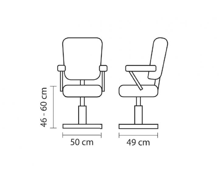 Hairway Luxusn� kadern�cke kreslo Selina