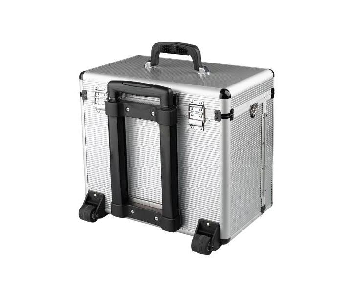 Kaderncky a kozmetick kufor na kolieskach Sibel Windows - strieborn