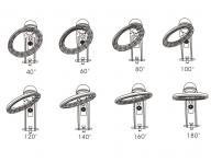 Rota�n� klimazon Hairway 49022-18, tmavo �ed�