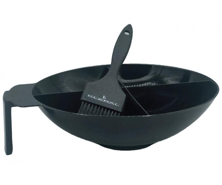 Plastov miska na farbu Klral System Colorama - ierna