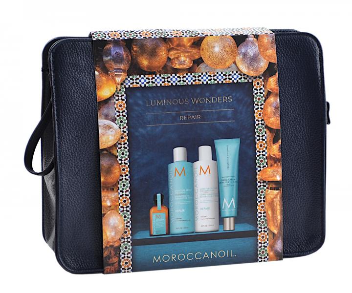 Dar�ekov� sada na regener�ciu such�ch vlasov Moroccanoil Luminous Wonders Repair