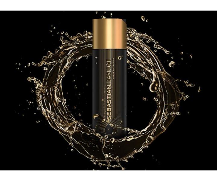 ampn pre hladk a leskl vlasy Sebastian Professional Dark Oil Lightweight Shampoo - 250 ml