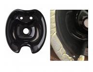 Umvadlo pre umvac box, Detail DHS-0331b - keramick, ierne - II. akos - kaz glazry