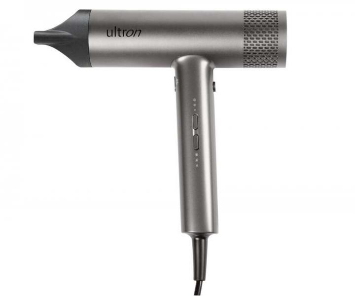 Profesionlny fn na vlasy Ultron Borrum - 2000 W, siv