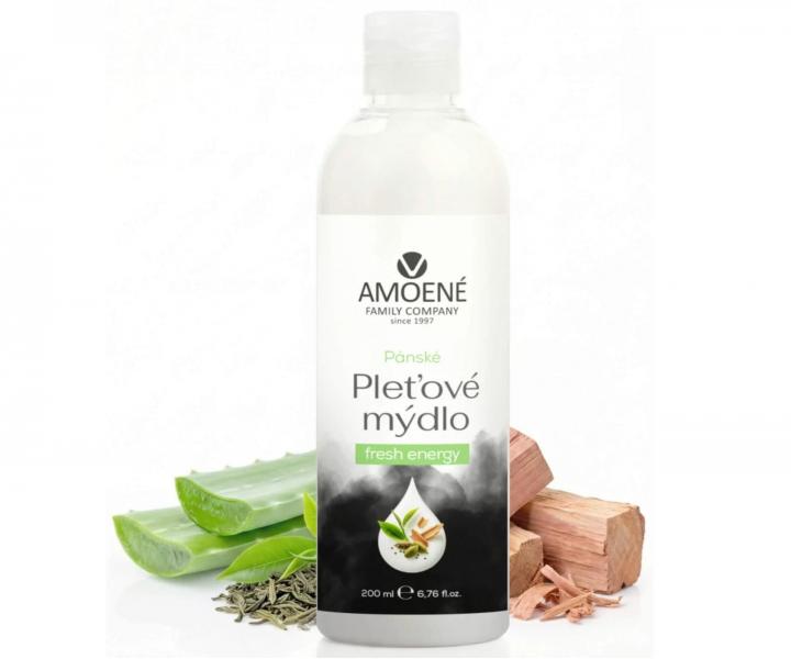 P�nske ple�ov� mydlo na tv�r aj telo Amoen� Fresh Energy - 200 ml