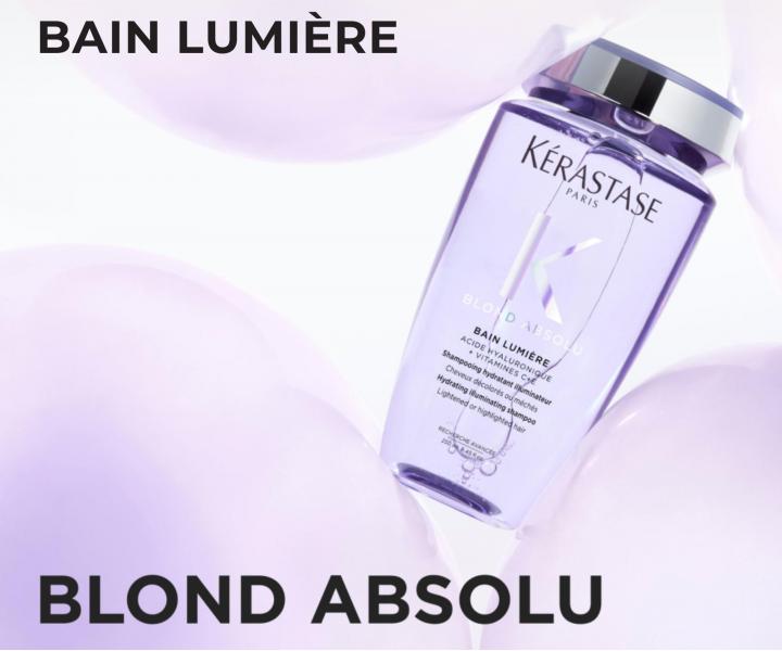 Sada na rozjasnenie blond vlasov K�rastase Blond Absolu s olejom Elixir Ultime L'Huile Originale Refillable