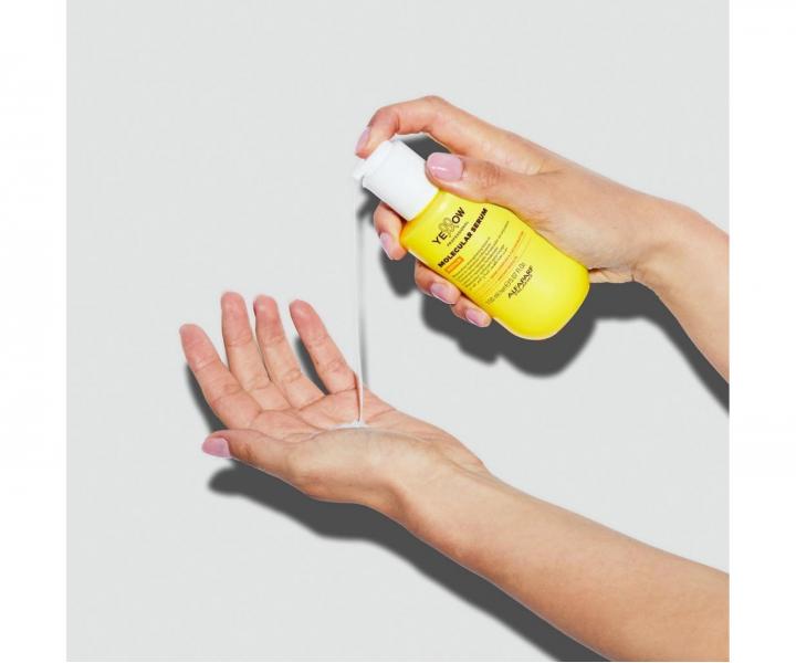 Regenera�n� posil�uj�ce bezoplachov� s�rum pre po�koden� vlasy Yellow Professional Repair Molecular Serum - 150 ml