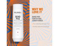 Cestovn sada na posilnenie krehkch vlasov Goldwell Dualsenses Bond Pro Travel Set + kozmetick tatika zadarmo