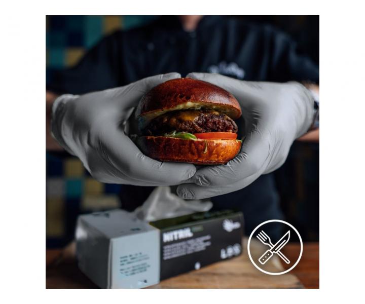 Nitrilov rukavice Espeon Nitril Ideal - 100 ks, vekos L