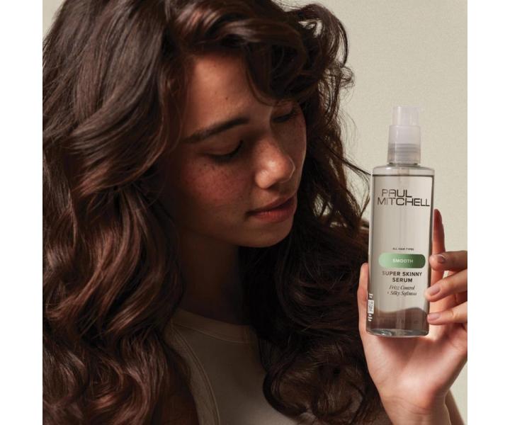 Termoochrann� uhladzuj�ce s�rum pre v�etky typy vlasov Paul Mitchell Smooth Super Skinny Serum - 150 ml