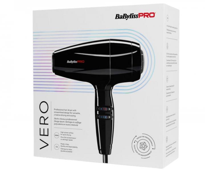 Profesion�lny f�n na vlasy BaByliss Pro Vero BAB6280E - 2000 W, �ierny