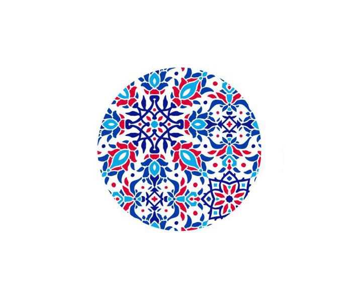 Dessata kefa na vlasy Detangling Mini - majolica