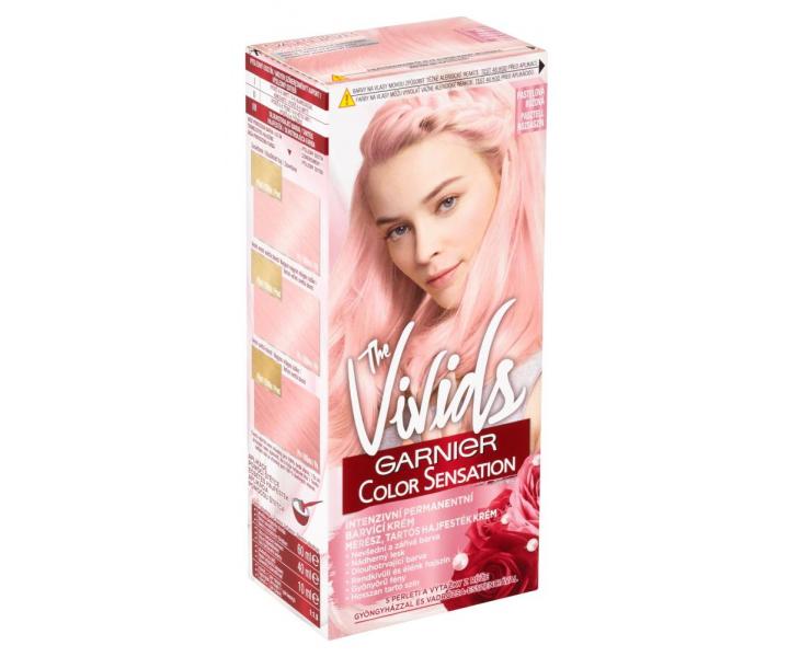 Permanentn farba Garnier Color Sensation The Vivids - pastelov ruov