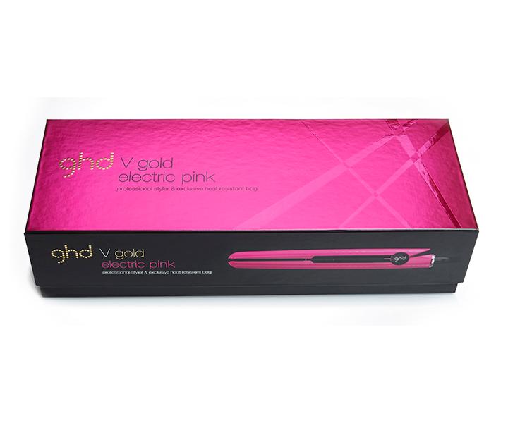 �ehli�ka na vlasy GHD Gold Classic styler - 25 mm, �ierna/ru�ov�