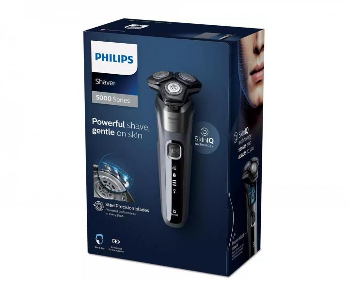 Holiaci stroj�ek na f�zy Philips Shaver 5000 Series S5587/10 - �ierny