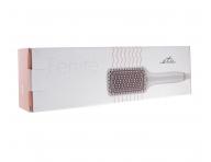 Nahrievacia ehliaca kefa na vlasy ETA Fenit - biela