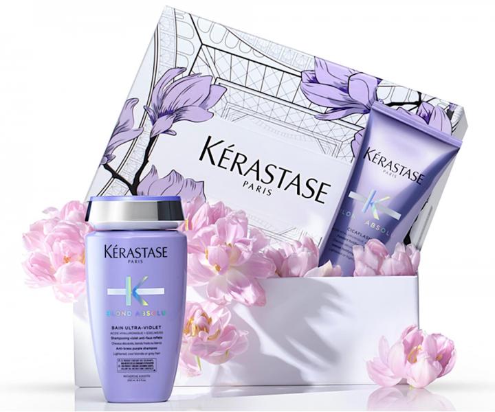 Dar�ekov� sada pre neutraliz�ciu a rozjasnenie blond vlasov K�rastase Blond Absolu Spring Box
