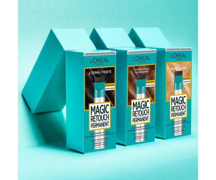 Permanentn farba na odrasty a ediny Loral Magic Retouch Permanent - odtie 8, blond