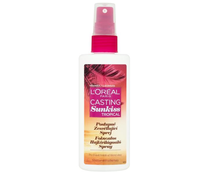 Postupne zosvetujci sprej Loral Casting Sunkiss Tropical - 125 ml