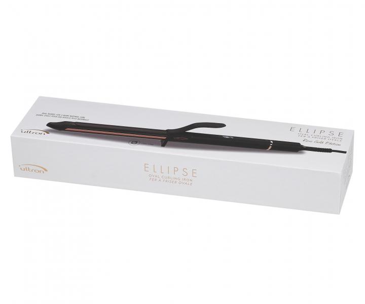 Ov�lna kulma na vlasy Ultron Ellipse Rose Gold Edition - 25/32 mm