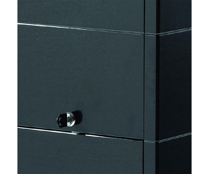 Kaderncky vozk uzamykaten Sibel Discrete/Lock - ierny