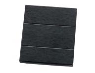 Skladacie kaderncke zrkadlo Sibel i-mirror ierne - 23,3 x 31,8 cm