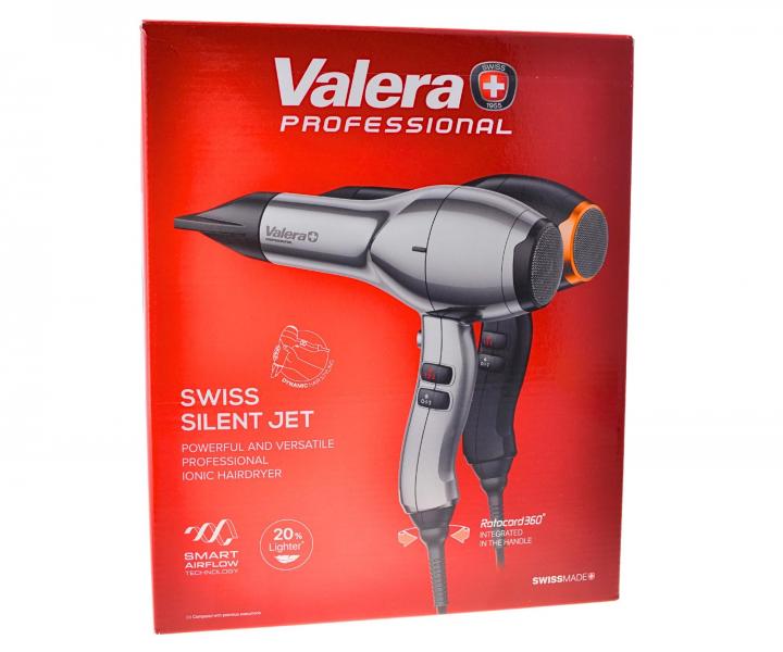 Profesion�lny f�n na vlasy Valera Swiss Silent Jet SXJ 8701 RC - 2200 W, �ierny